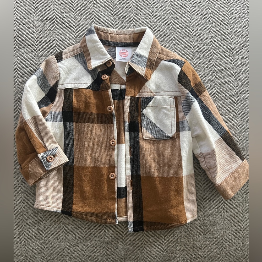 FALL FLANNEL 3-6M